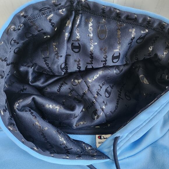 Champion UNC University of North Carolina Blue Pullover Hoodie Men's Size XL - Picture 7 of 7